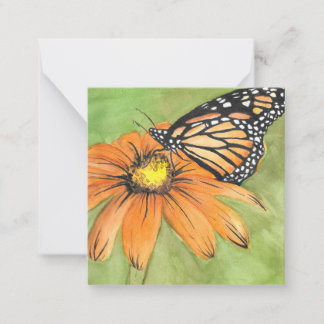 De Correspondance Carte d'anniversaire d'aquarelle