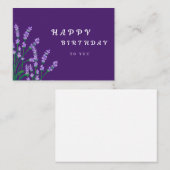 De Correspondance carte d'anniversaire pour ami (Devant / Derrière)