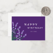 De Correspondance carte d'anniversaire pour ami (Devant/Arrière en situation)