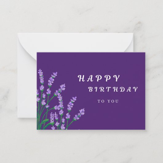 De Correspondance carte d'anniversaire pour ami (Devant)