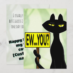 De Correspondance Carte d'anniversaire sarcastique Bad Boogie