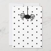 De Correspondance Carte d'invitation pas chère pour une soirée Hallo (Dos)