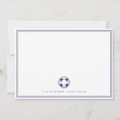 De Correspondance Carte double frontière professionnelle marine (Devant)