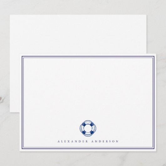 De Correspondance Carte double frontière professionnelle marine (Devant / Derrière)