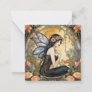 De Correspondance Carte Fée Art Déco gothique