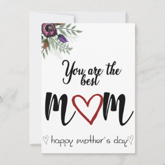 De Correspondance Carte fête des Mères Heureuse