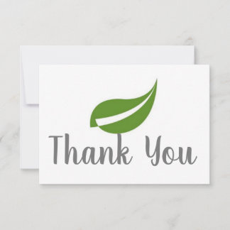 De Correspondance Carte feuille Merci