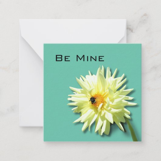 De Correspondance Carte Florale Sois mienne (Devant)