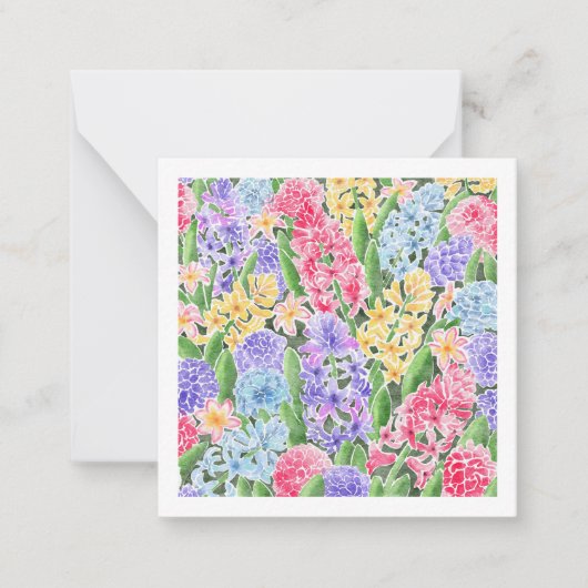 De Correspondance Carte florale (style carte postale) (Devant)