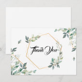 De Correspondance Carte Flore Merci plat (Devant / Derrière)