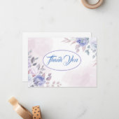 De Correspondance Carte Flore Merci plat (Devant/Arrière en situation)