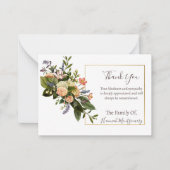 De Correspondance Carte funéraire Sympathy Flower Peach (Devant)