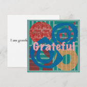 De Correspondance Carte Gratte Flat Note (Devant / Derrière)