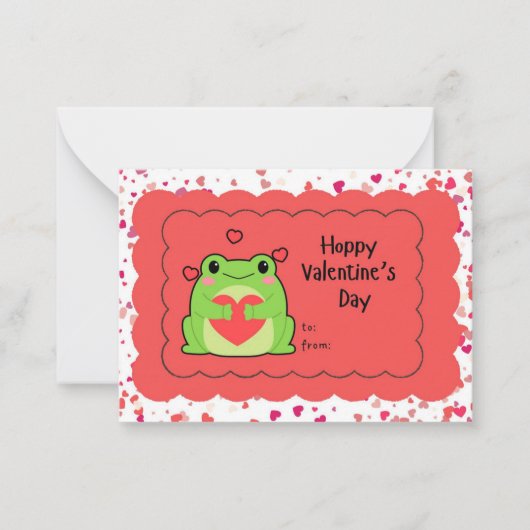 De Correspondance Carte Hoppy Valentine's Day (Devant)