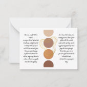 De Correspondance Carte Inspiration "You Are a Gift" (Devant)