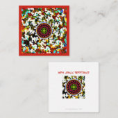 De Correspondance Carte Mah Jongg Mistletoe (Devant / Derrière)