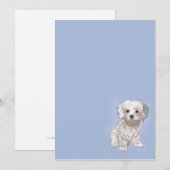 De Correspondance Carte Maltaise à thème (Devant / Derrière)