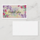 De Correspondance Carte Merci (Devant / Derrière)