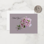 De Correspondance Carte Merci plat (Devant/Arrière en situation)