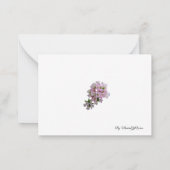 De Correspondance Carte Merci plat (Dos)