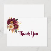De Correspondance Carte Merci plat (Devant / Derrière)