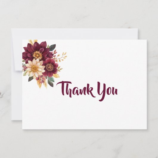 De Correspondance Carte Merci plat (Devant)