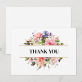 De Correspondance Carte Merci plat (Devant / Derrière)