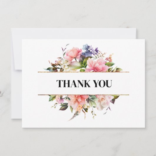 De Correspondance Carte Merci plat (Devant)