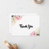 De Correspondance Carte Merci plat (Devant/Arrière en situation)