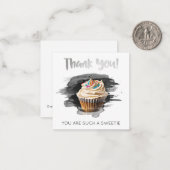 De Correspondance *~ Carte mini-note MERCI AP62 Kindness (Devant/Arrière en situation)