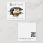 De Correspondance *~ Carte mini-note MERCI AP62 Kindness (Devant / Derrière)