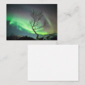 De Correspondance Carte Northern Lights Tree (Devant / Derrière)