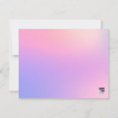 De Correspondance Carte Note Ombre Holographique (Dos)