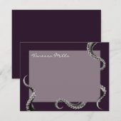 De Correspondance Carte octopus Purple Note (Devant / Derrière)