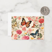 De Correspondance Carte papillon (Devant/Arrière en situation)