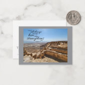 De Correspondance Carte Philippiens 4:13  (Devant/Arrière en situation)