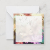 De Correspondance Carte photo florale spéciale (Dos)