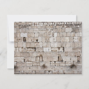 De Correspondance Carte photo Western Wall Jérusalem