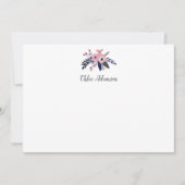 De Correspondance Carte Plat Pink Meadow (Devant)