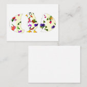 De Correspondance Carte plate Easter poussin qui éclot (Devant / Derrière)