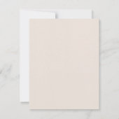 De Correspondance Carte plate Hérisson Vous Comptez (Dos)