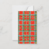 De Correspondance CARTE PLATE MAC BAIN TARTAN 3.5x2 (Devant)