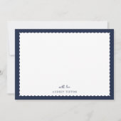 De Correspondance Carte plate Navy Blue (Devant)