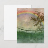 De Correspondance Carte plate Rainbow Bridge avec enveloppe (Devant / Derrière)