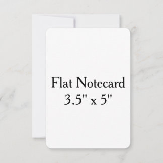 De Correspondance Carte plate ronde 3,5" x 5"