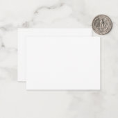 De Correspondance Carte plate sans pliage (Devant/Arrière en situation)