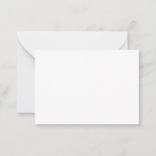 De Correspondance Carte plate sans pliage (Devant)