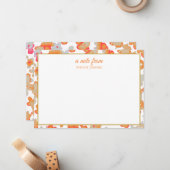 De Correspondance Carte plate simple (Devant/Arrière en situation)