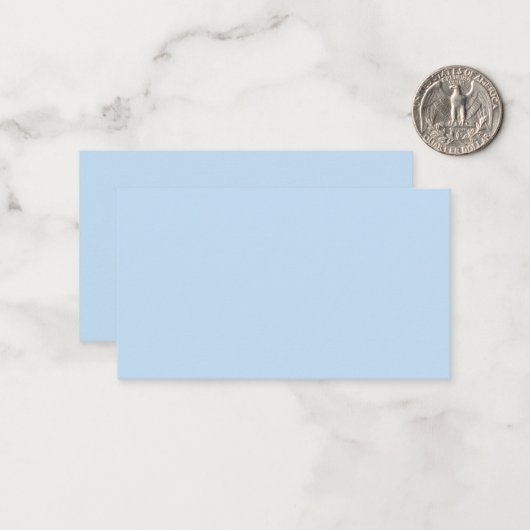 De Correspondance Carte plate simple (Devant/Arrière en situation)