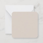 De Correspondance Carte pour ma note unique (Dos)